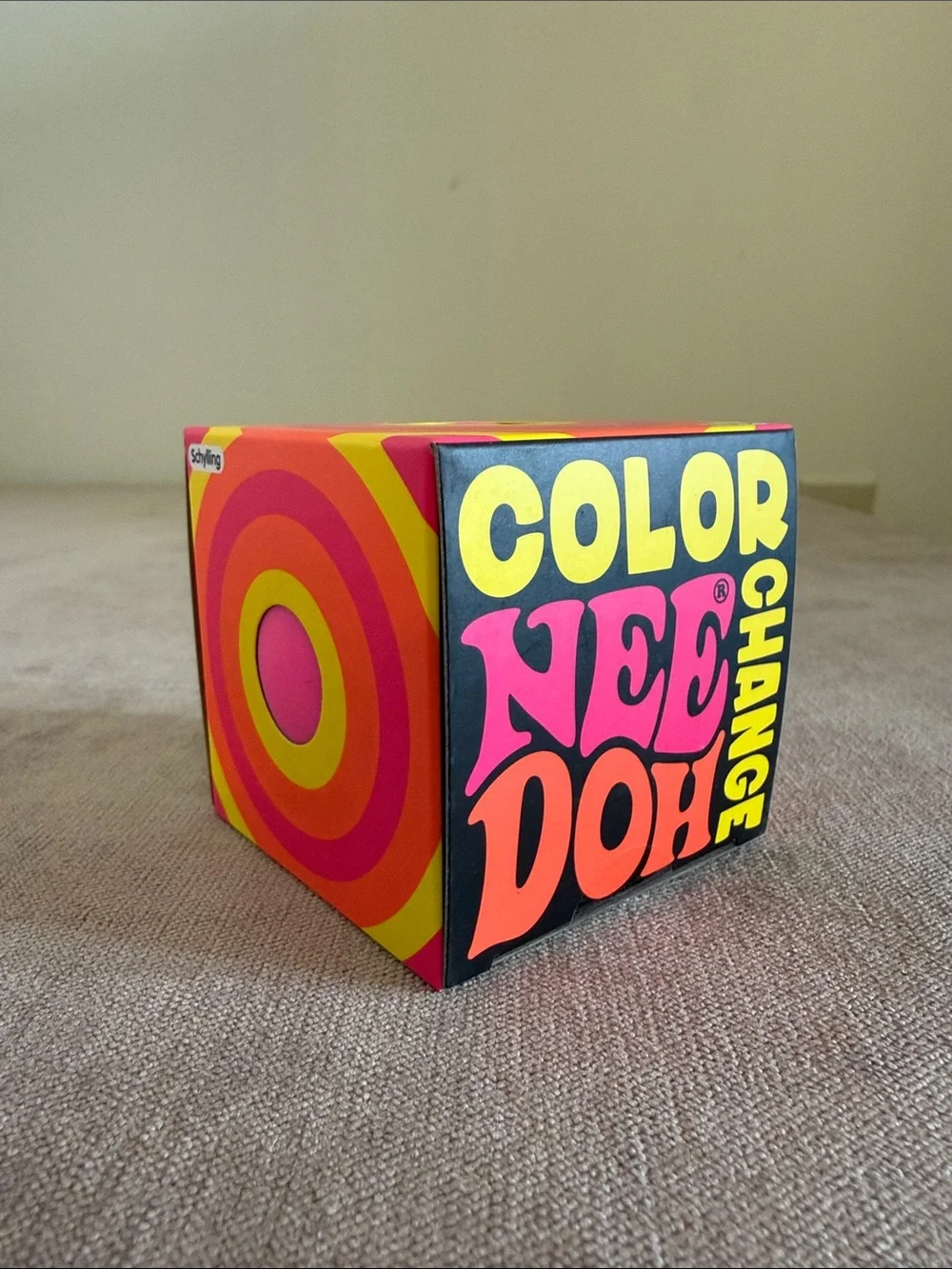 Needoh Color Change - Pink & Sunny Days Squeezy Peach | New